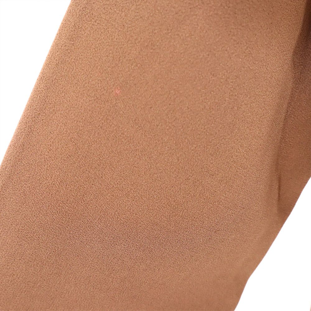 SAINT LAURENT サンローラン フランス製 オールド 長袖 カットソー 38 ブラウン系 肩パット レディース