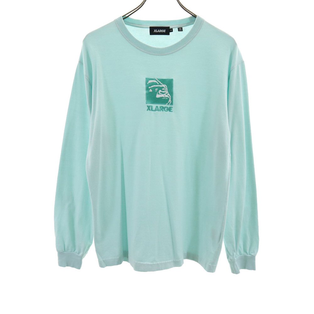 XLARGE エクストララージ 長袖 Tシャツ M ブルー系 ロンT メンズ