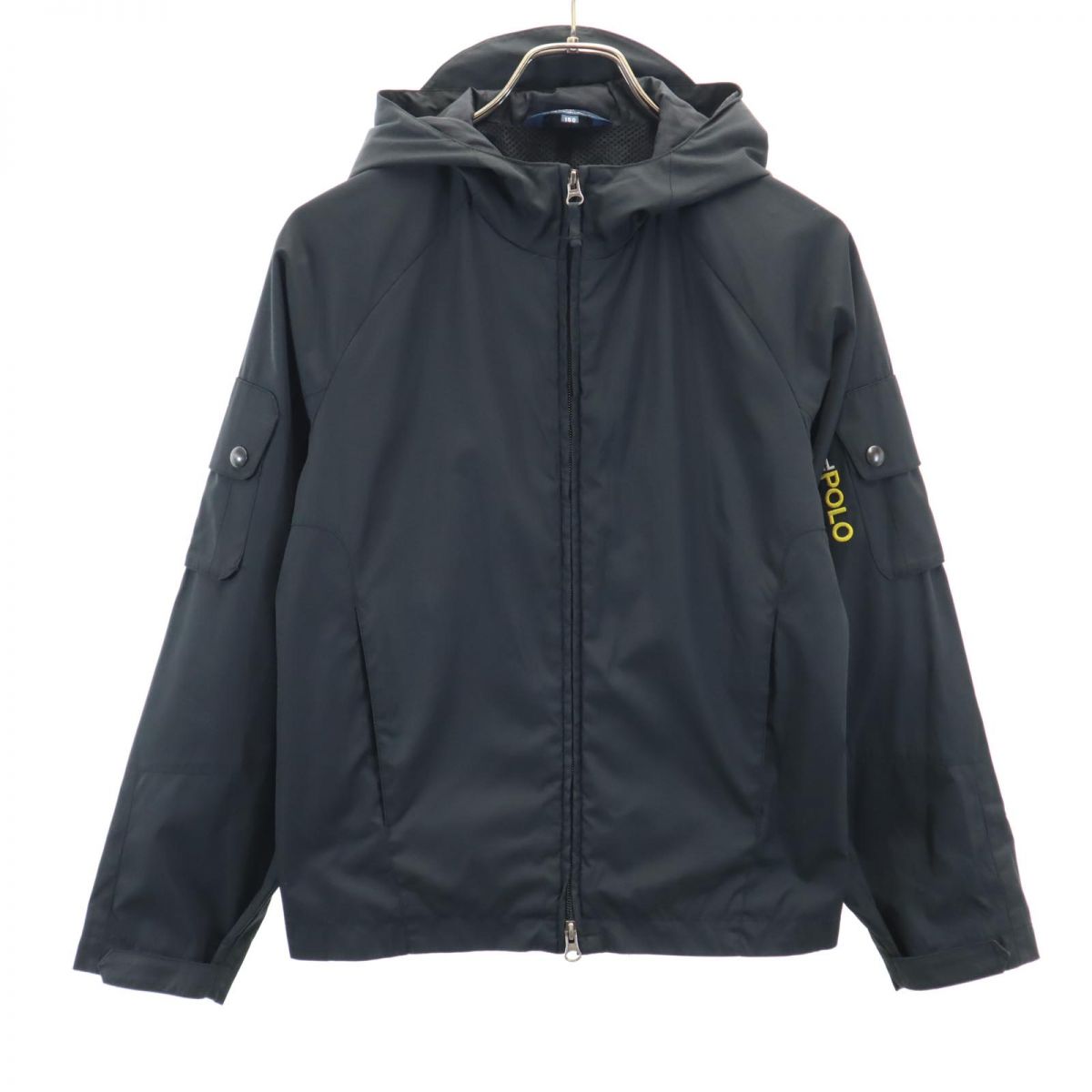 Polo by Ralph Lauren ポロバイラルフローレン ジップジャケット 150 黒 裏メッシュ キッズ
