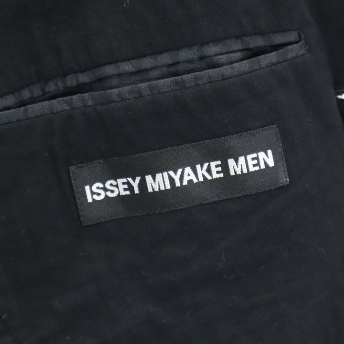 ISSEY MIYAKE MEN イッセイミヤケメン 日本製 テーラードジャケット 1 黒 メンズ