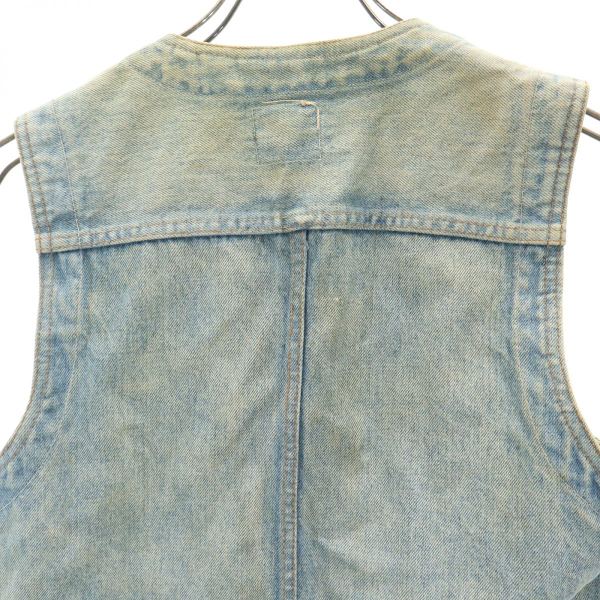 Wrangler ラングラー ベスト M ブルー系 メンズ
