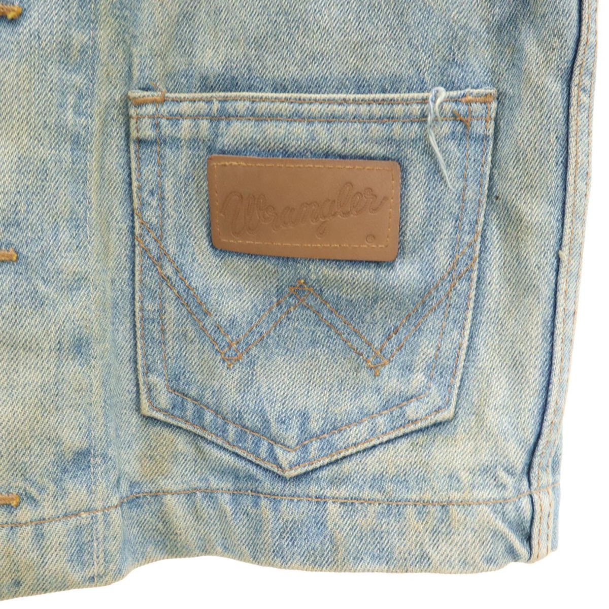 Wrangler ラングラー ベスト M ブルー系 メンズ