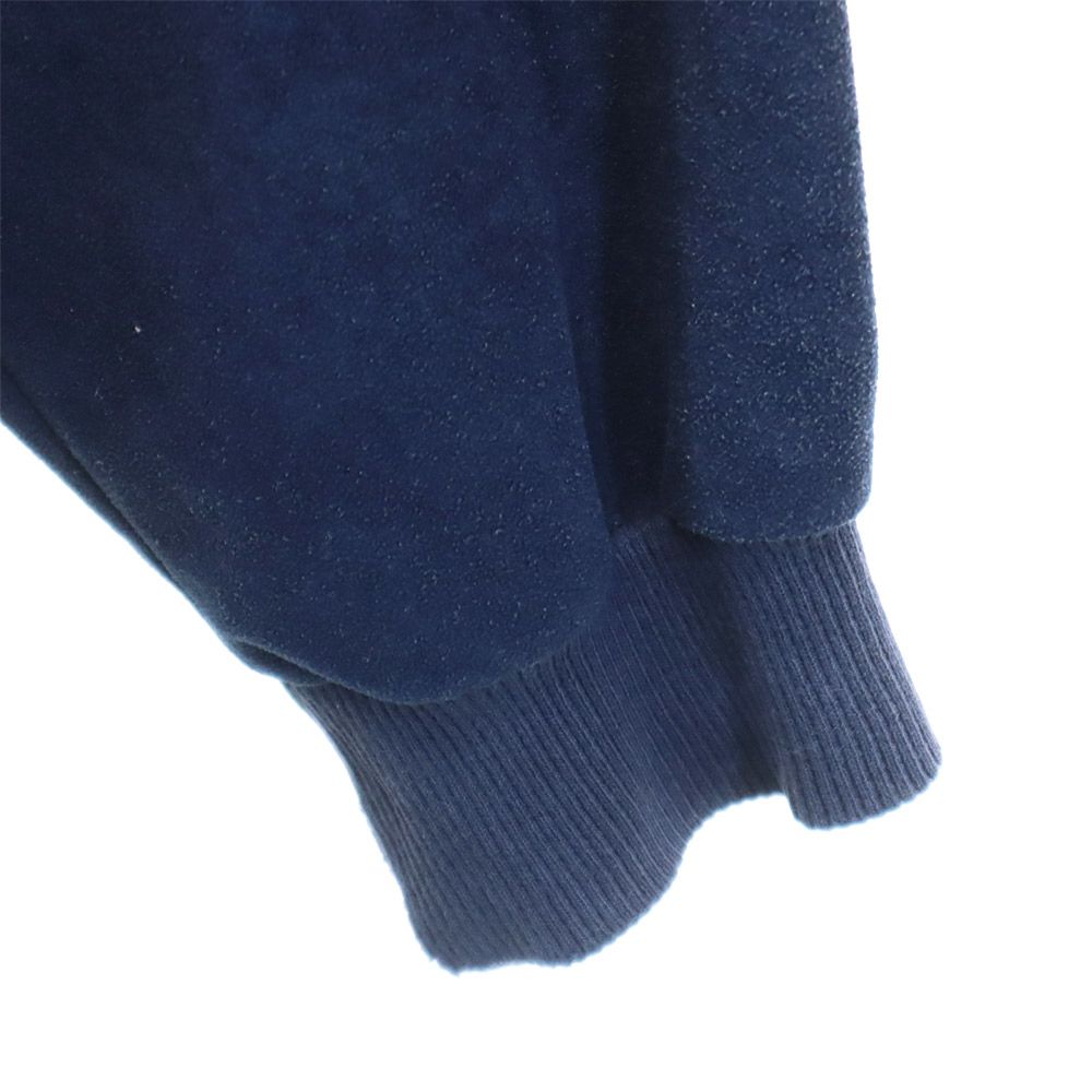 EURO ユーロ 70s 80s ヴィンテージ 起毛 ジップジャケット ネイビー メンズ