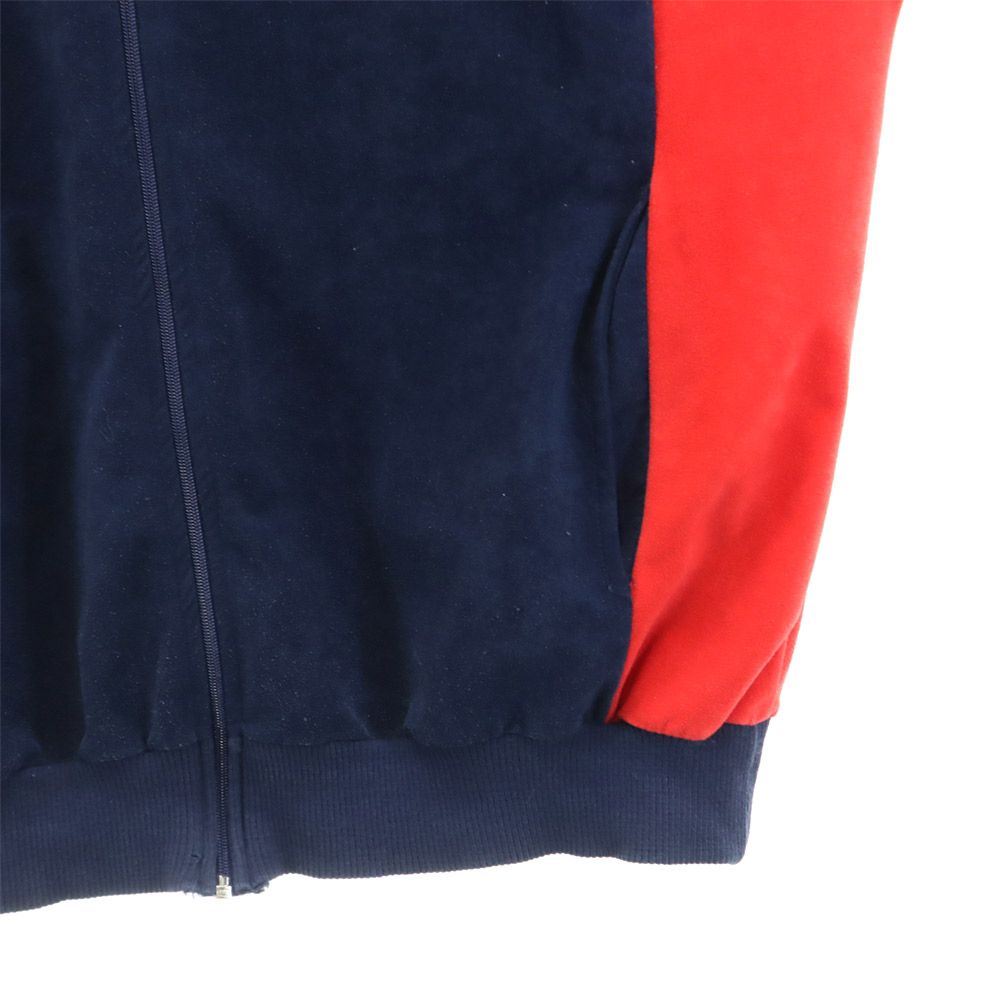 EURO ユーロ 70s 80s ヴィンテージ 起毛 ジップジャケット ネイビー メンズ