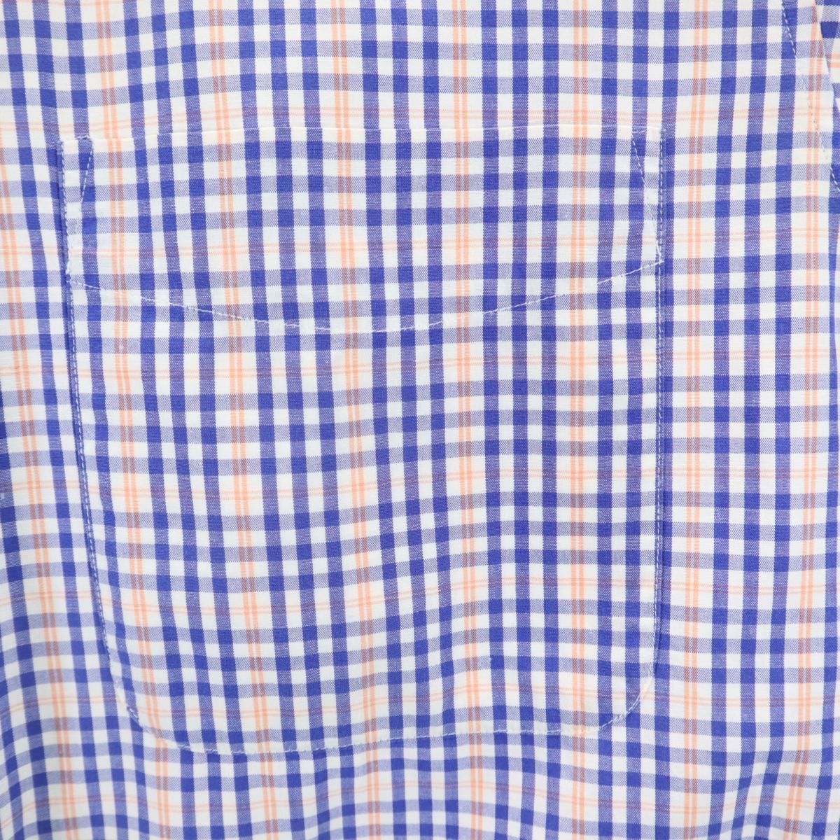 J.CREW ジェイクルー 90s 巨人タグ オールド チェック柄 長袖 ボタンダウンシャツ S ブルー系 メンズ