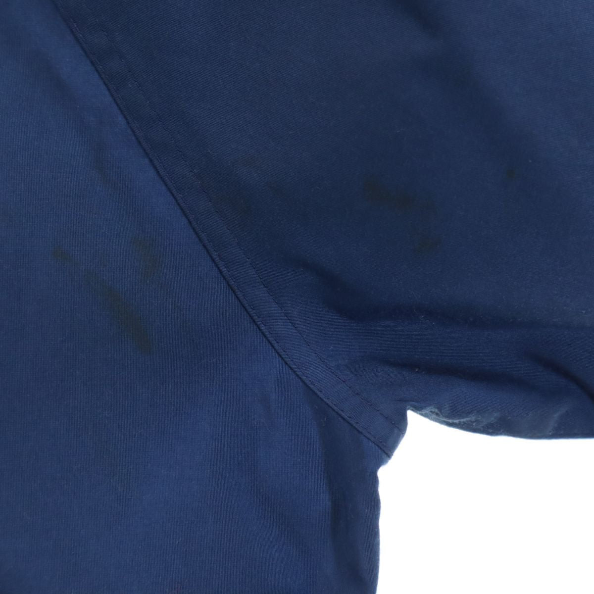 ザノースフェイス USA製 90s ハーフジップ アウトドアジャケット M ネイビー×レッド THE NORTH FACE メンズ