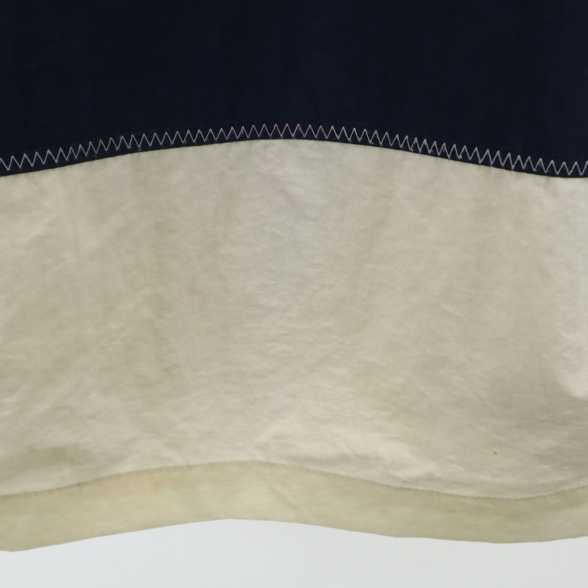 ノーティカ 90s オールド ナイロンジャケット M ネイビー系 NAUTICA フード メンズ