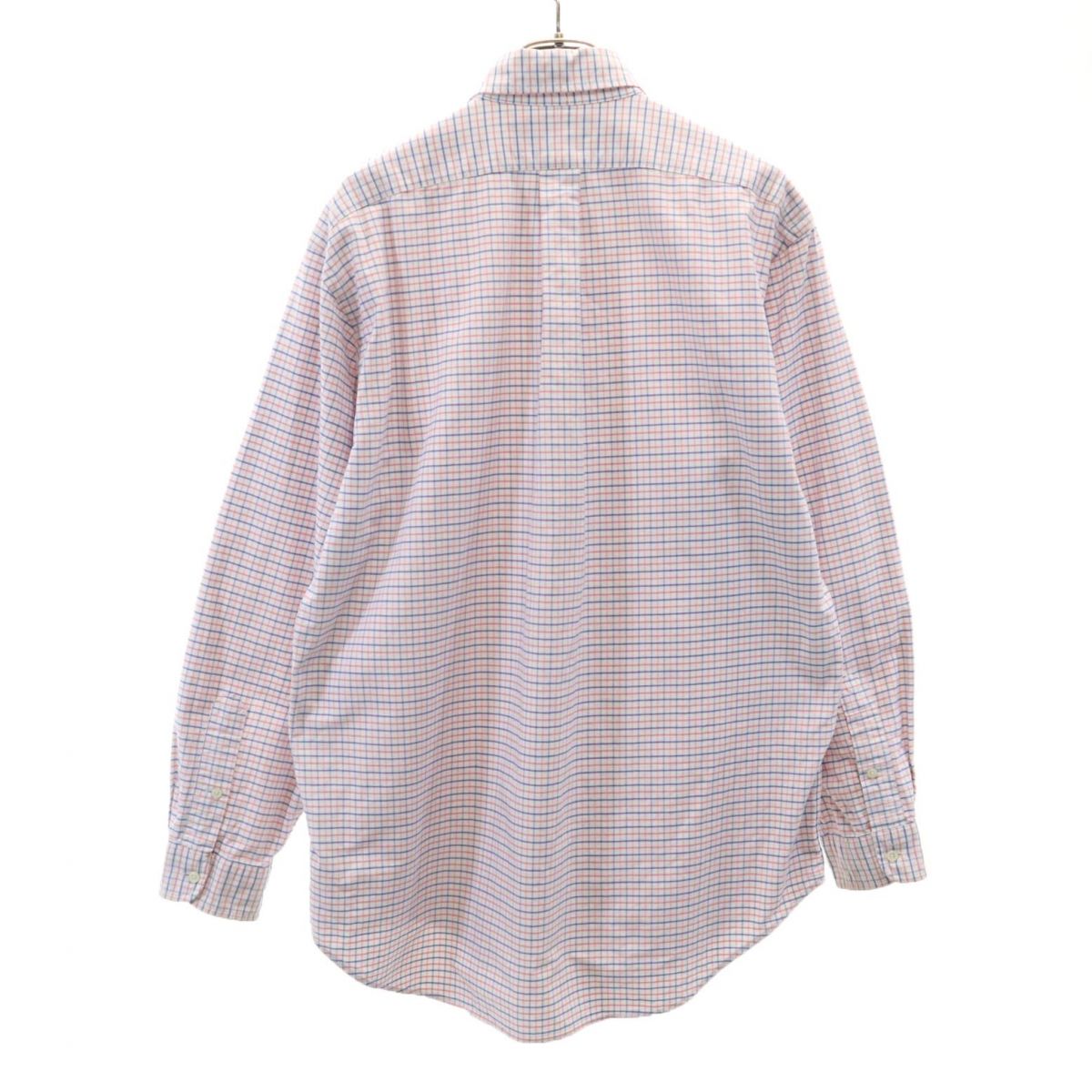 Polo by Ralph Lauren ポロバイラルフローレン チェック柄 長袖 オックスフォード ボタンダウンシャツ 16 キッズ