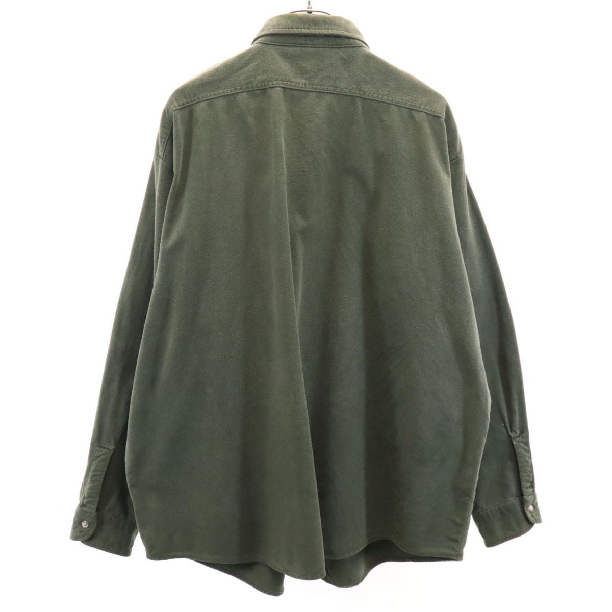 OSHKOSH オシュコシュ 長袖 ボタンダウンシャツ カーキ メンズ