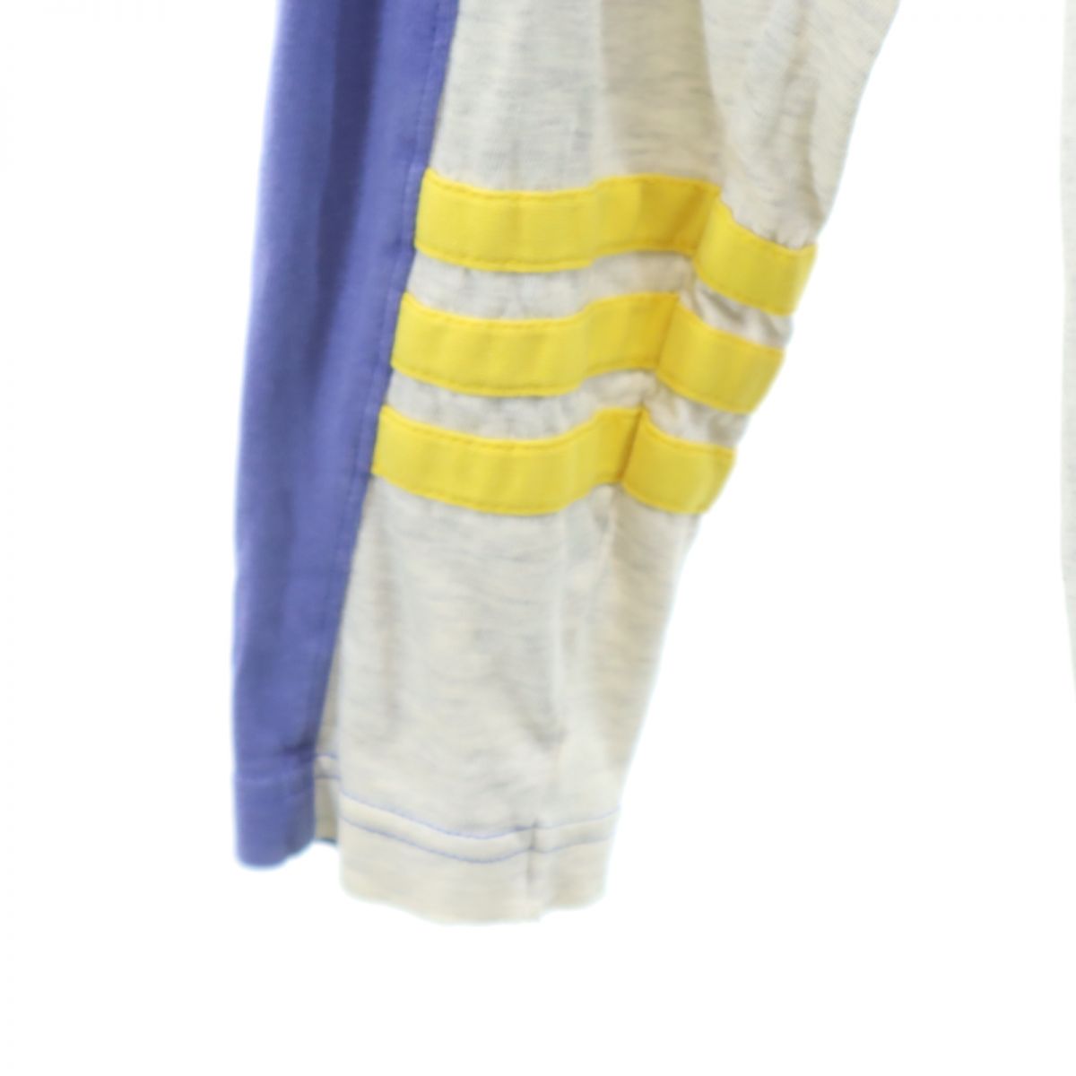 adidas アディダス 80s デサント製 ヴィンテージ トレフォイルロゴ 長袖 パーカー L-O ブルー系 メンズ