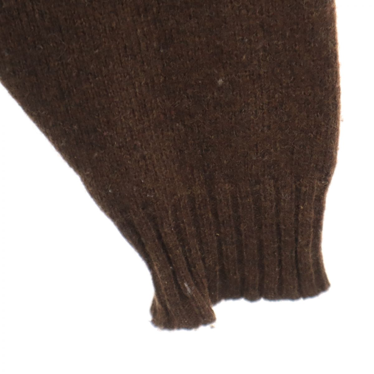 ウールブレンド 長袖 セーター ブラウン系 ニット メンズ