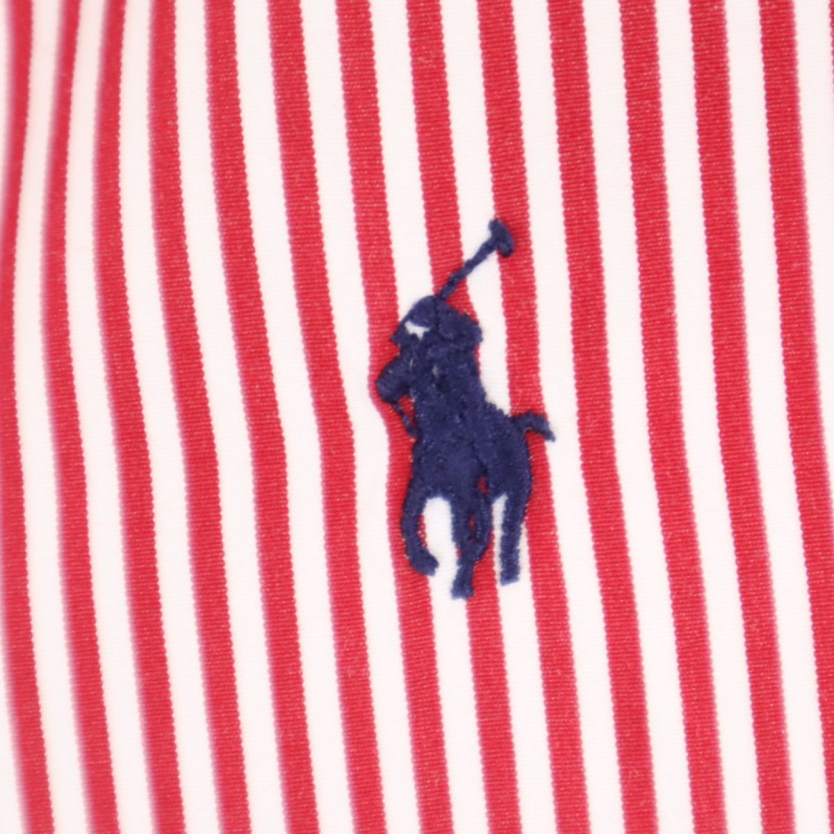 ラルフローレン オールド 長袖 ボタンダウンシャツ 15 2/1 レッド系 RALPH LAUREN メンズ