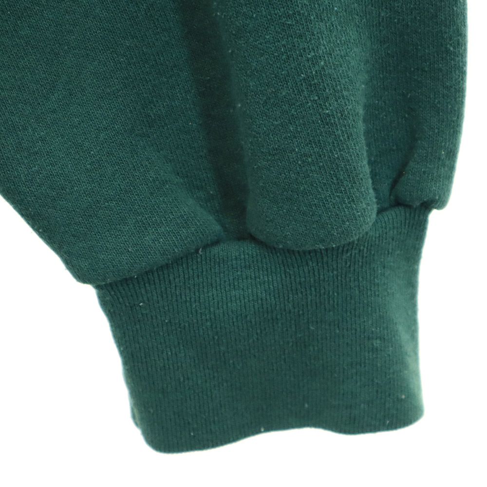 NUTMEG ナツメグ 90s オールド パッカーズ 長袖 トレーナー XL グリーン系 スウェット 裏起毛 メンズ