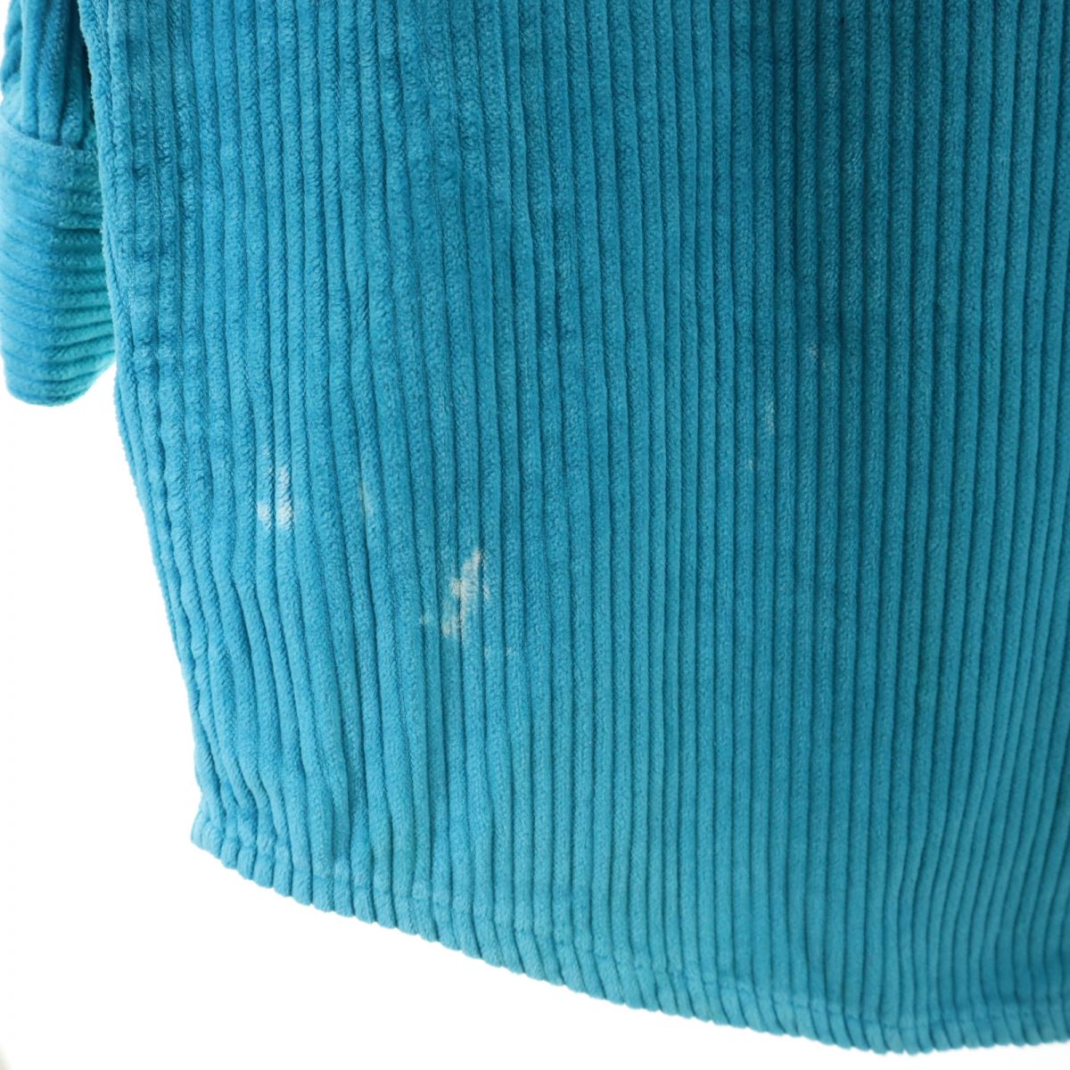 Roamans 90s 00s オールド 長袖 コーデュロイ シャツ M 水色系 レディース