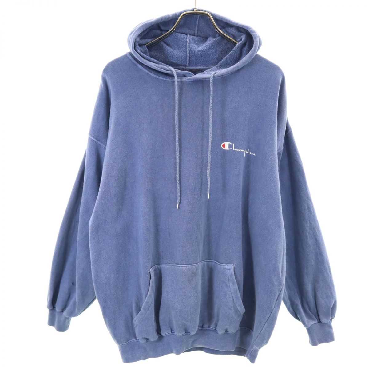 Champion チャンピオン 90s オールド 長袖 スウェットパーカー ブルー系 メンズ
