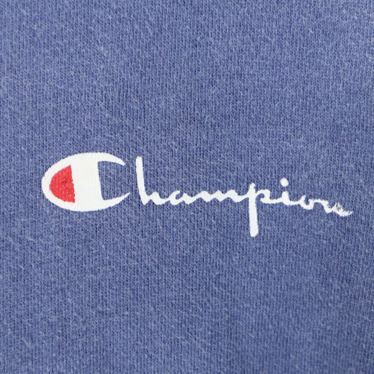 Champion チャンピオン 90s オールド 長袖 スウェットパーカー ブルー系 メンズ