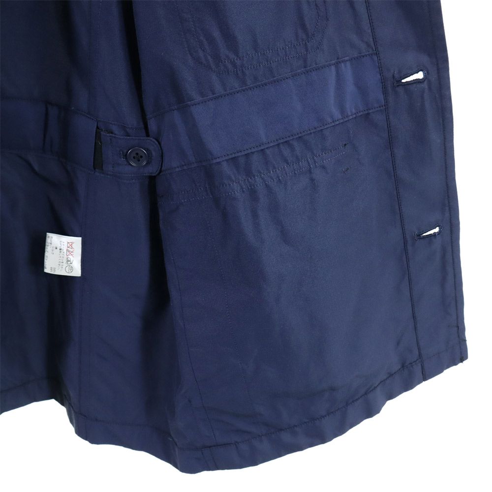 Kemit ケミット トゥモローランド シルクブレンド ジャケット 48 ネイビー TOMORROWLAND メンズ