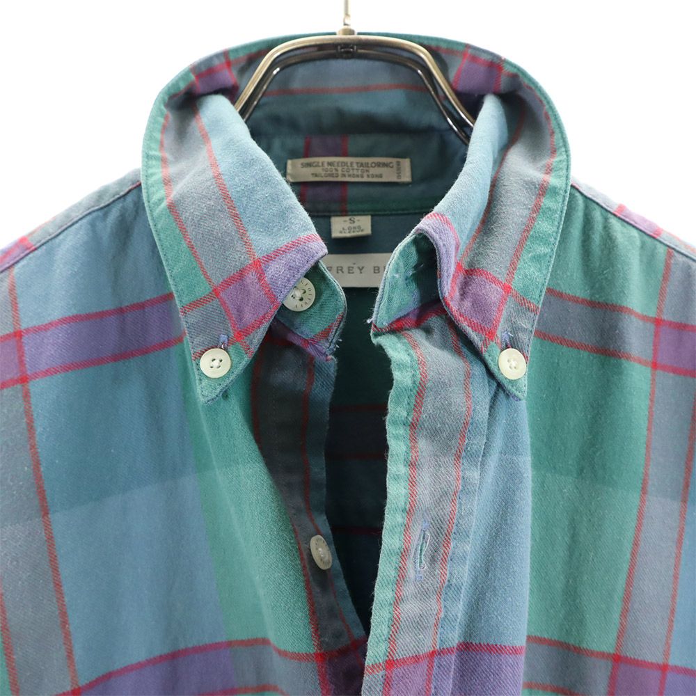 GEOFFREY BEENE ジェフリービーン 長袖 ボタンダウンシャツ S メンズ