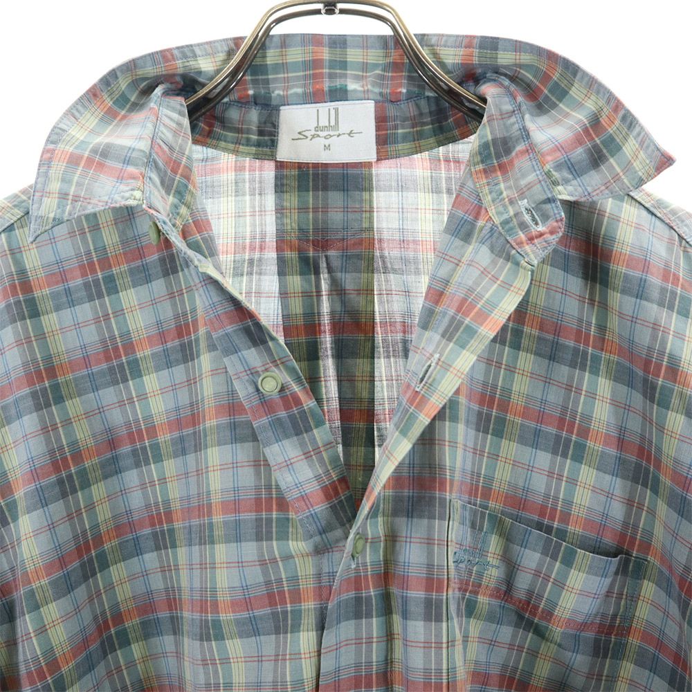 Dunhill SPORT ダンヒル スポーツ 長袖 コットンシャツ M メンズ