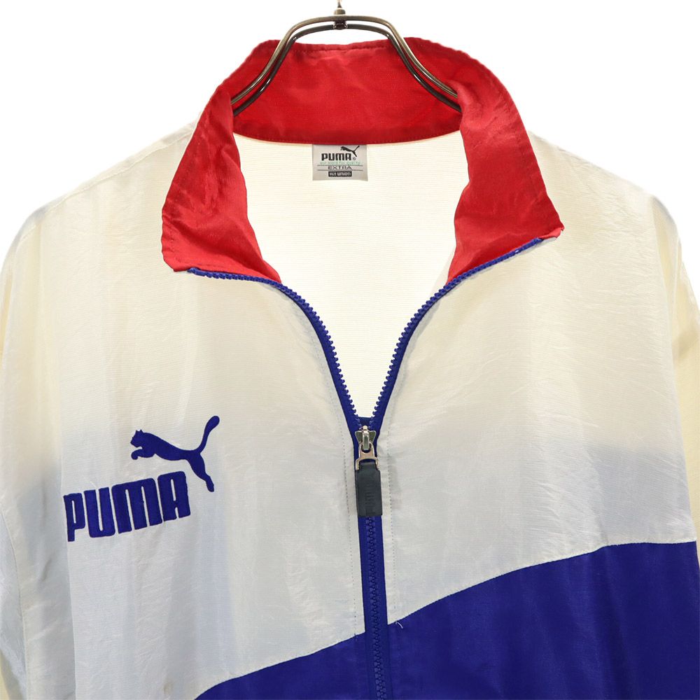 PUMA プーマ 90s 日本製 ヒットユニオン オールド ジップジャケット ブルー系 メンズ
