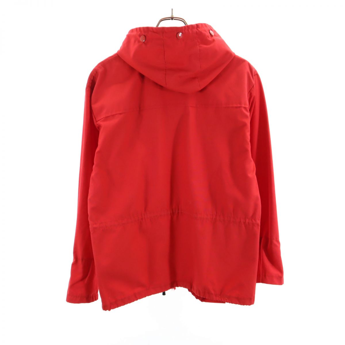 EURO WORK ユーロワーク 70s 80s ヴィンテージ スノーパーカー ハーフボタン ジャケット 14 レッド プルオーバー メンズ