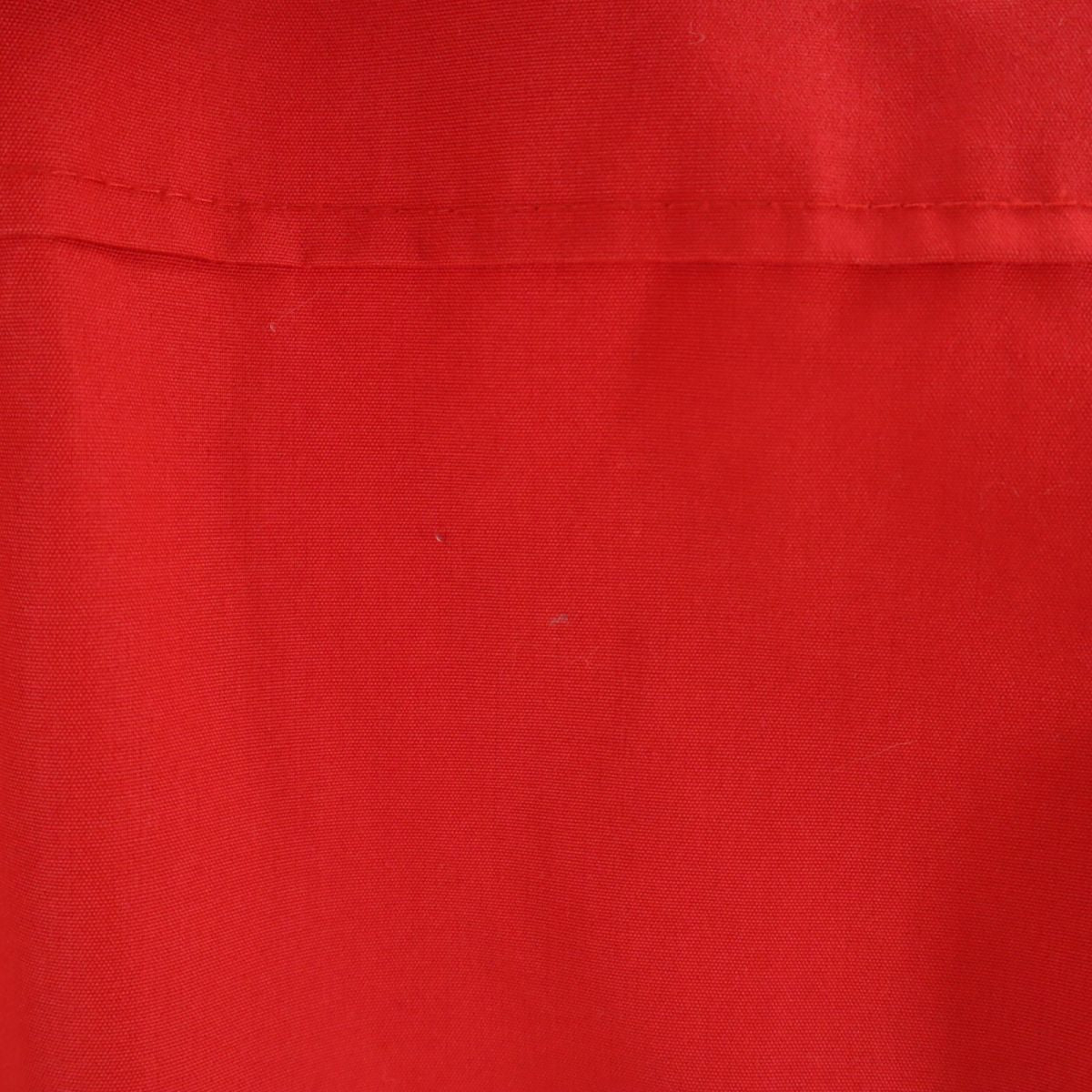 EURO WORK ユーロワーク 70s 80s ヴィンテージ スノーパーカー ハーフボタン ジャケット 14 レッド プルオーバー メンズ