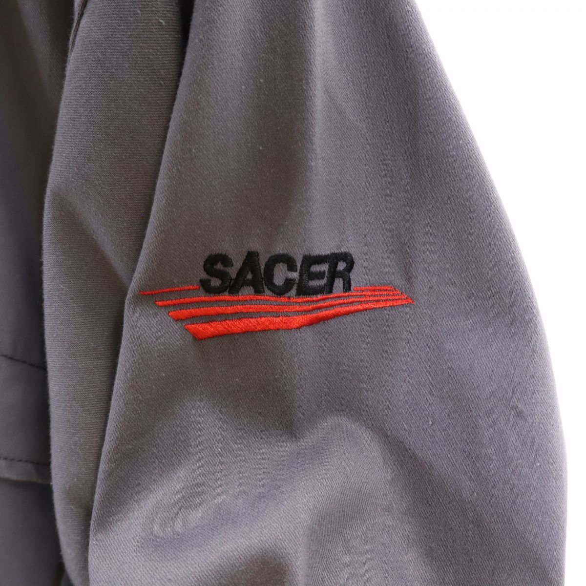 MULLIEZ 80s ユーロワーク ヴィンテージ ライン入り ジャケット 104-108 グレー系 メンズ