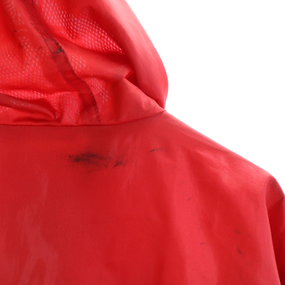 Sean John ショーンジョン バック刺繍 フードジャケット L レッド メンズ