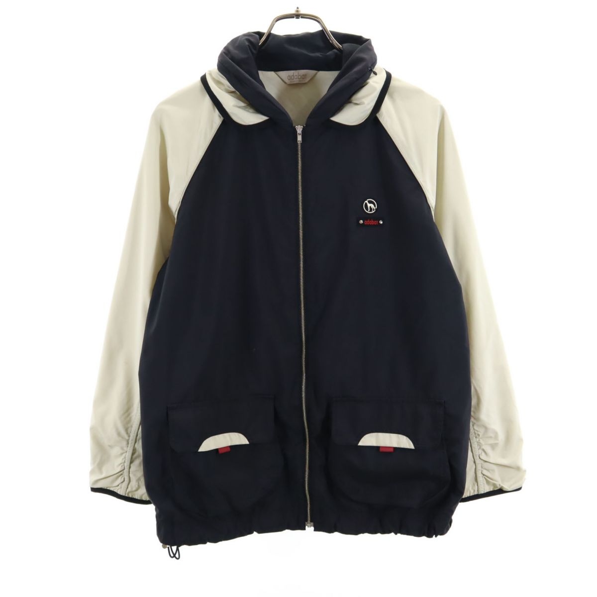 adabat アダバット ゴルフ ウェア 40 ブラック×アイボリー レディース