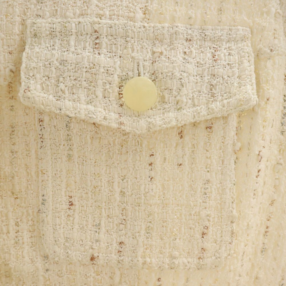 Rene ルネ 日本製 ジャケット 36 ホワイト系 レディース