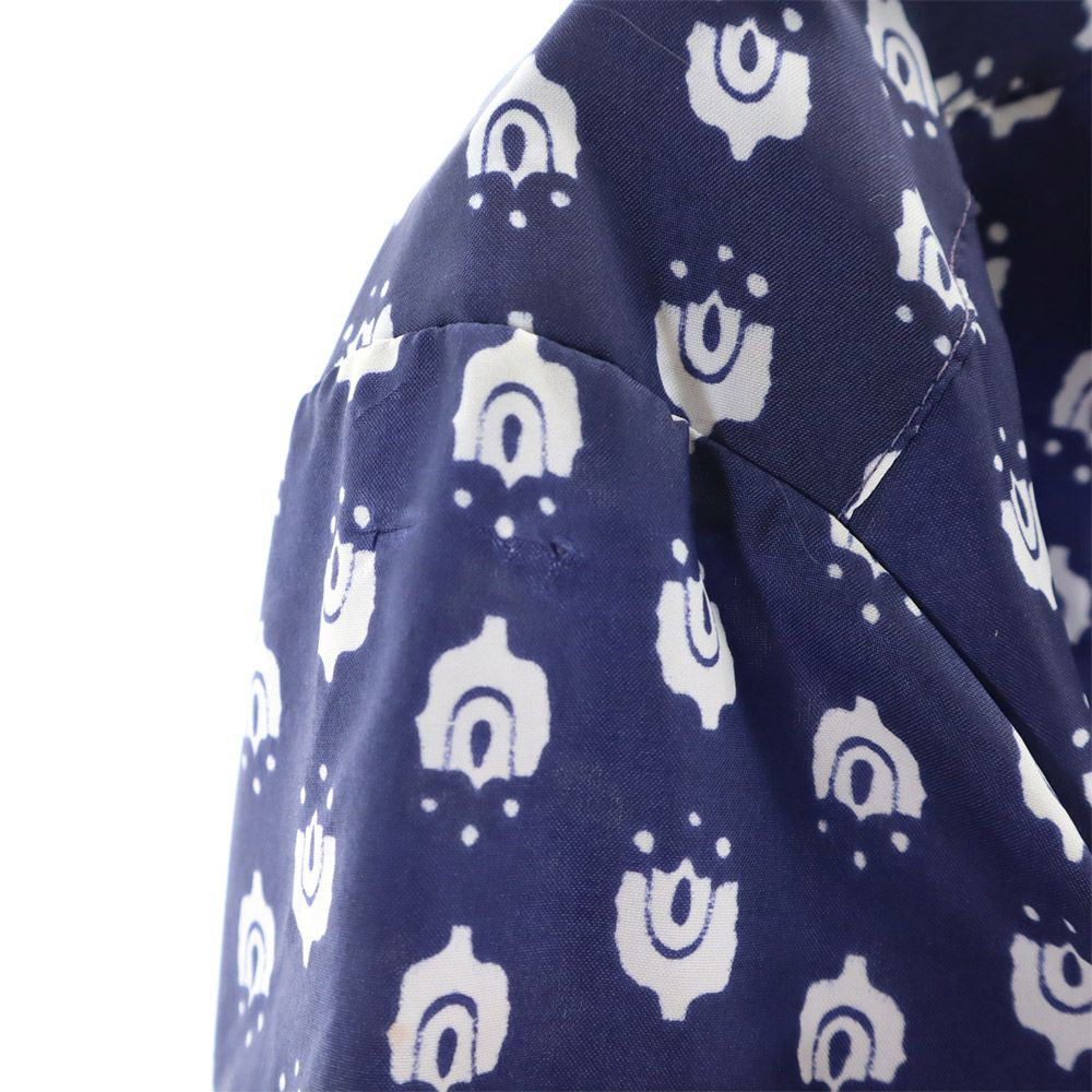 WHITE STAG ホワイトスタッグ 日本製 長袖 シャツ ネイビー メンズ