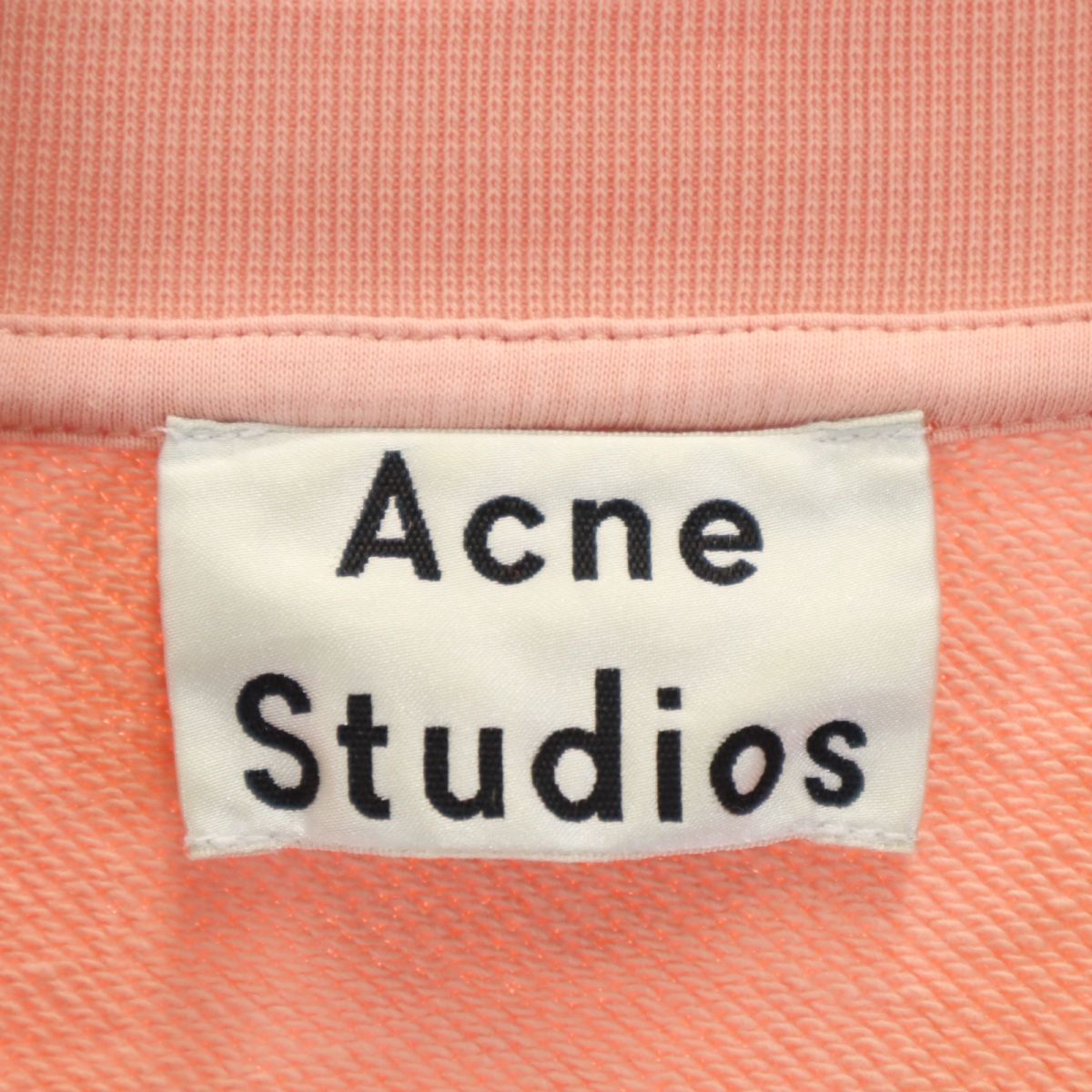 ACNE STUDIOS アクネストゥディオズ 長袖 スウェット トレーナー XXS ピンク系 メンズ