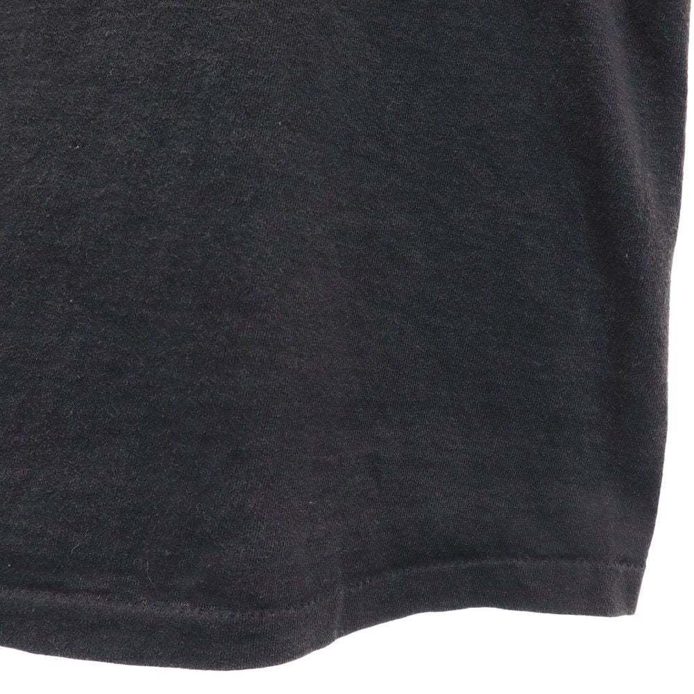 ONEITA オニータ 90s オールド 蝶野正洋 プリント 半袖 Tシャツ L ブラック メンズ