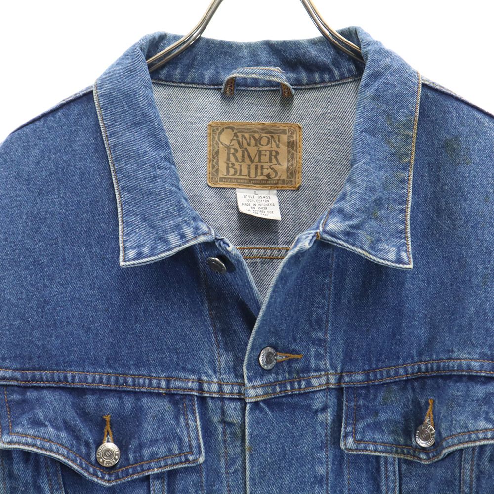 キャニオンリバーブルース 90s オールド デニムジャケット L CANYON RIVER BLUES ジージャン メンズ