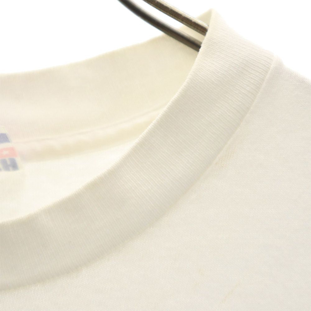 TRENCH トレンチ 90s USA製 オールド ワールドカップ ブラジル プリント 半袖 Tシャツ M ホワイト メンズ