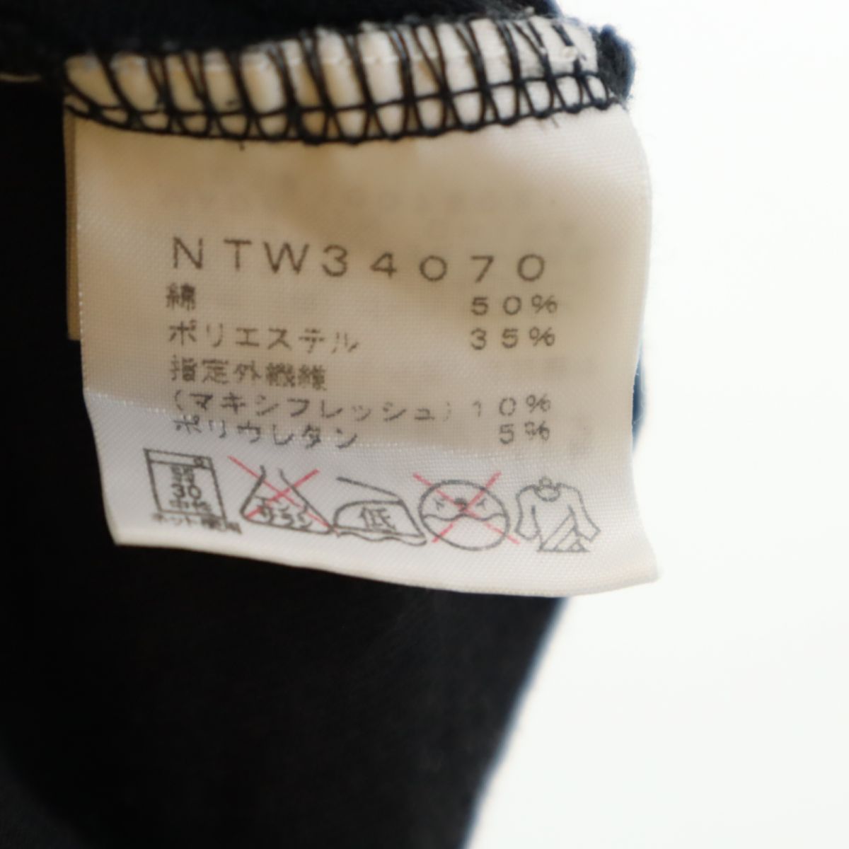 THE NORTH FACE ノースフェイス NTW34070 アウトドア 半袖 Tシャツ M 黒 レディース