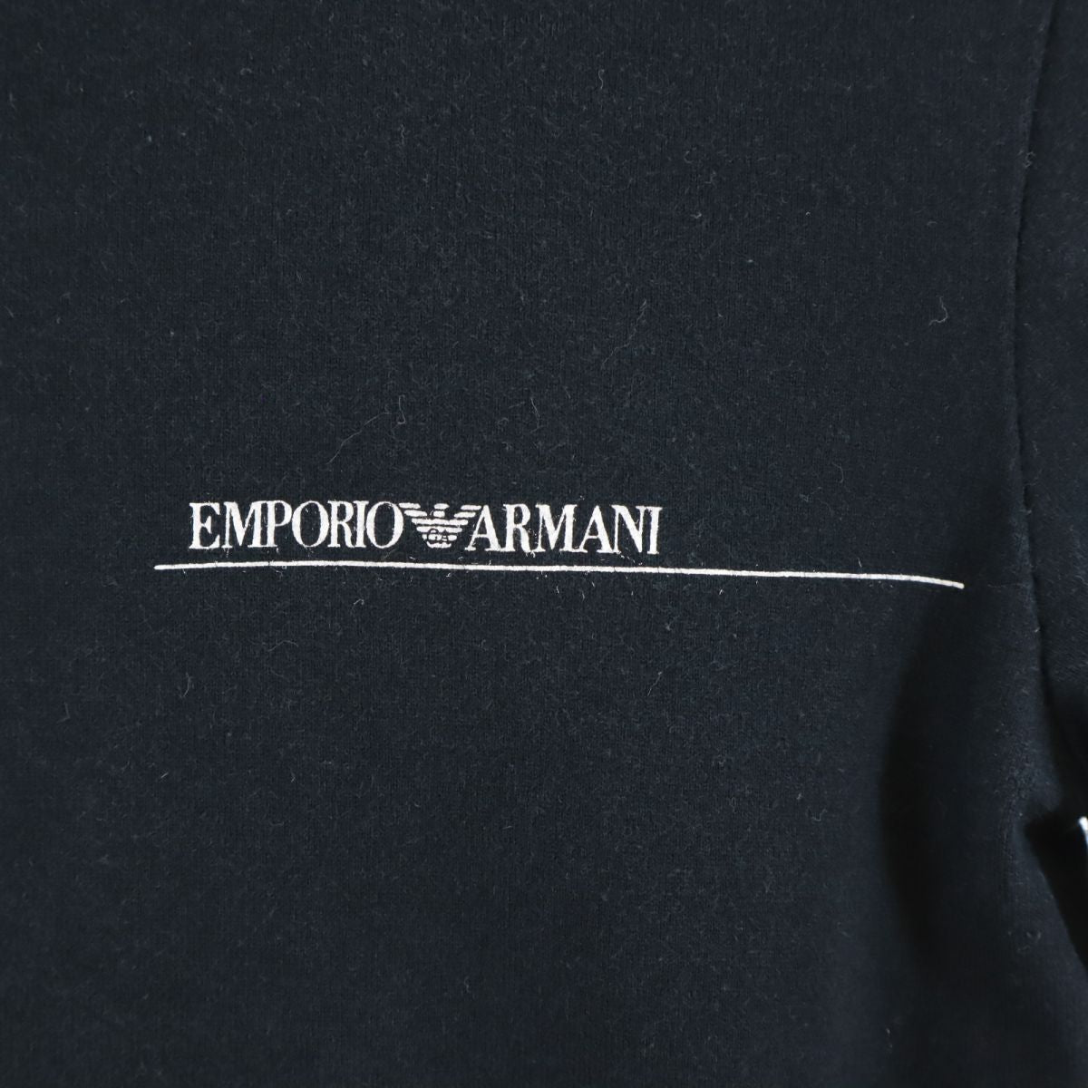 Emporio Armani エンポリオアルマーニ 日本製 半袖 Tシャツ S 黒 レディース