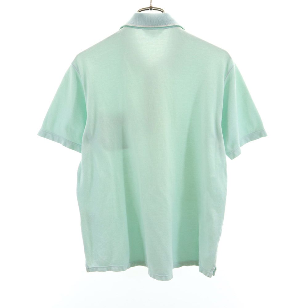 LANVIN SPORT ランバン スポーツ デサント 半袖 ポロシャツ L グリーン系 メンズ