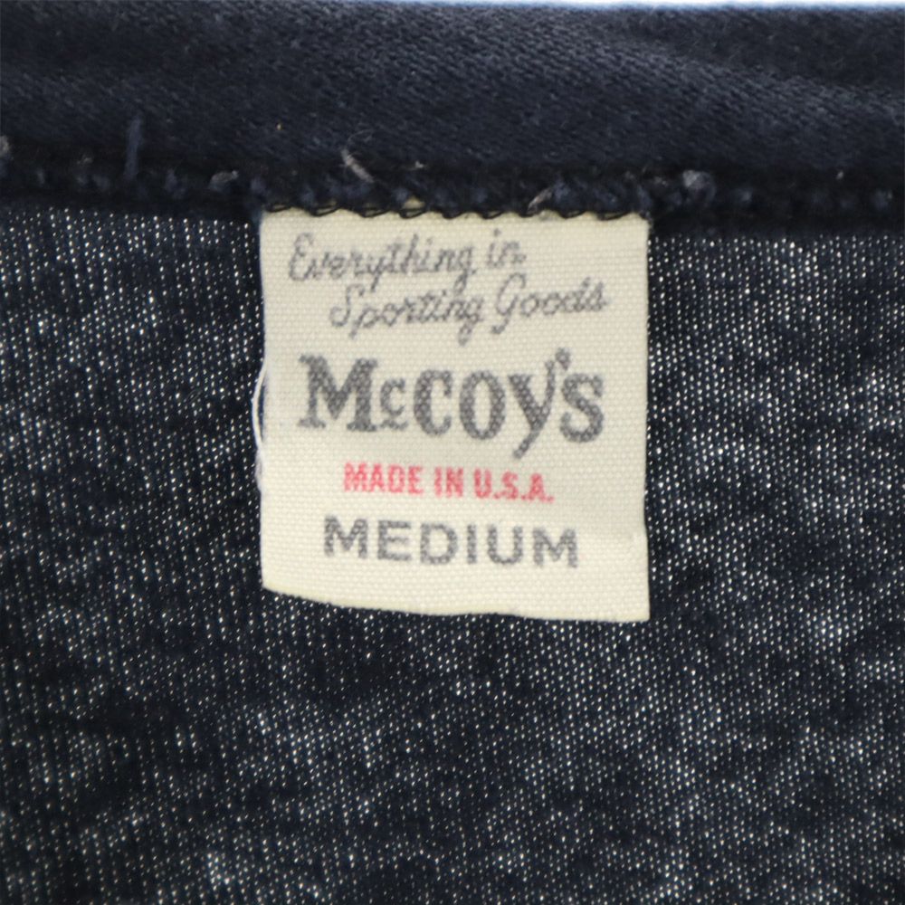 McCOY'S マッコイズ USA製 半袖 Tシャツ M ブラック メンズ