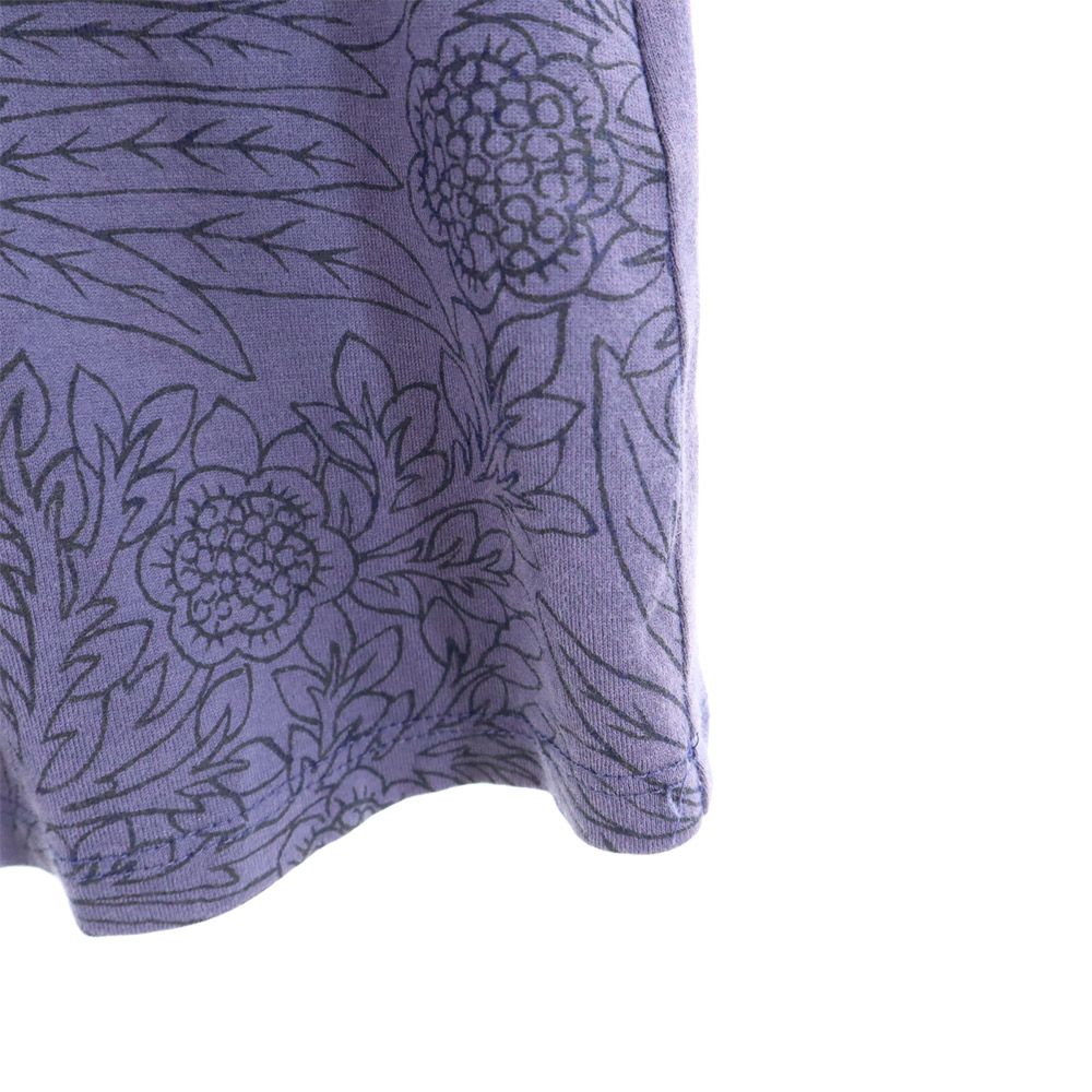 Mackintosh マッキントッシュ 三陽商会 日本製 総柄 半袖 Tシャツ 40 ネイビー系 レディース