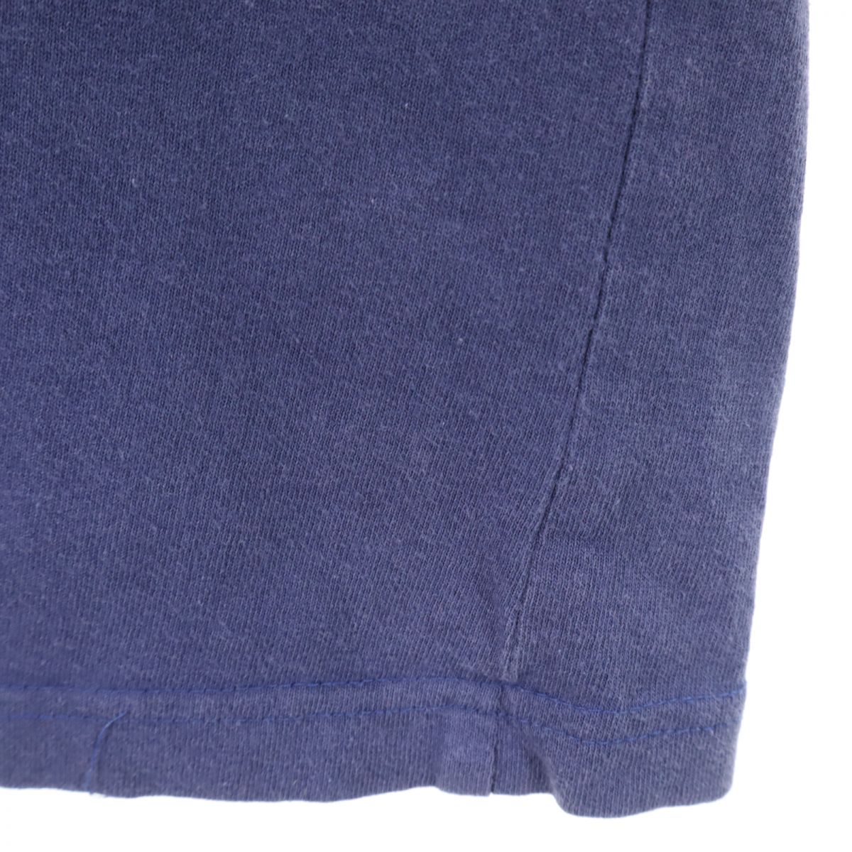 HAPPY SHIRTS 90s USA製 オールド 半袖 Tシャツ L ネイビー系 メンズ