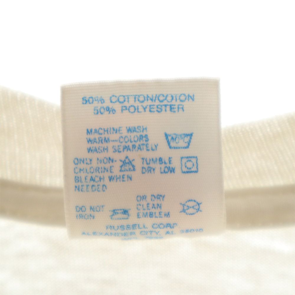 JERZEES ジャージーズ 90s USA製 オールド 半袖 Tシャツ M ホワイト系 メンズ