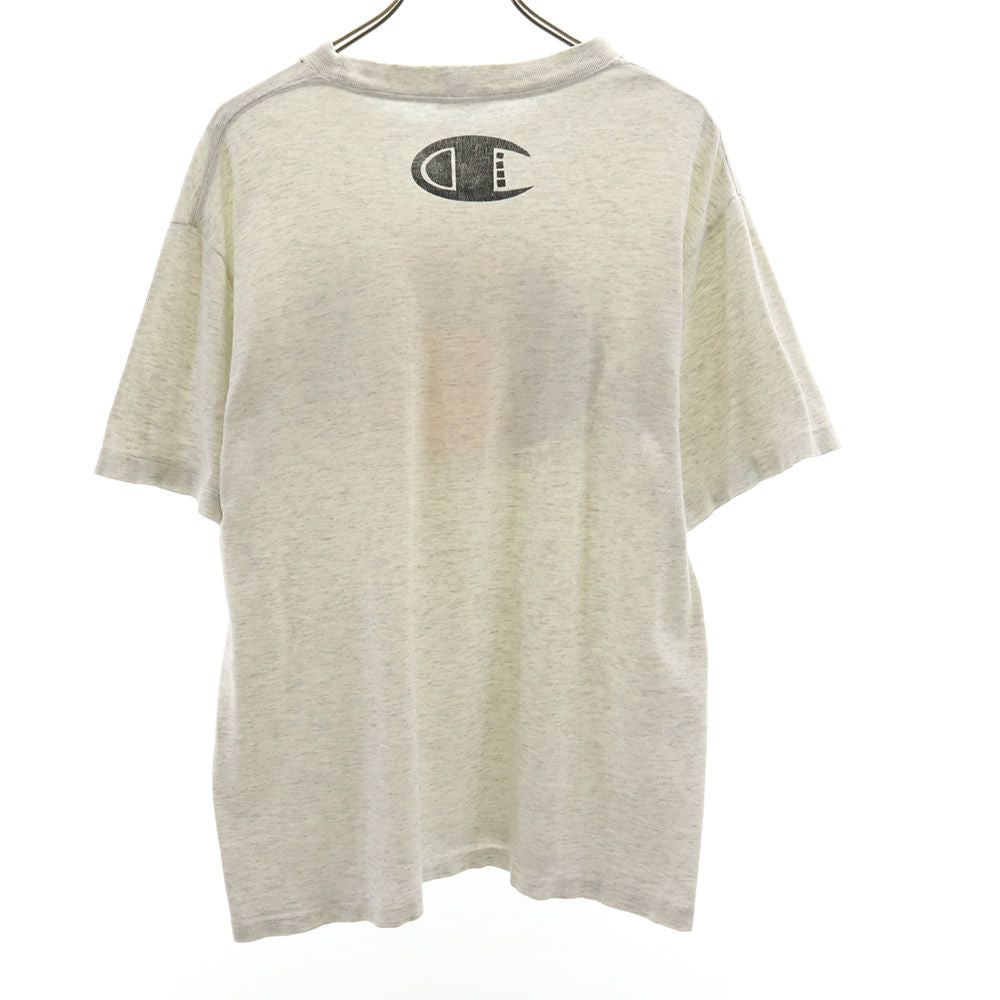 Champion チャンピオン 90s USA製 オールド 半袖 Tシャツ L ホワイト系 メンズ