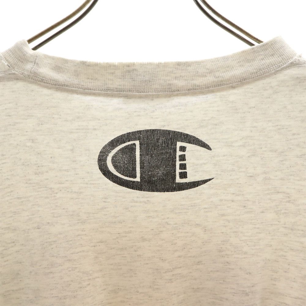 Champion チャンピオン 90s USA製 オールド 半袖 Tシャツ L ホワイト系 メンズ