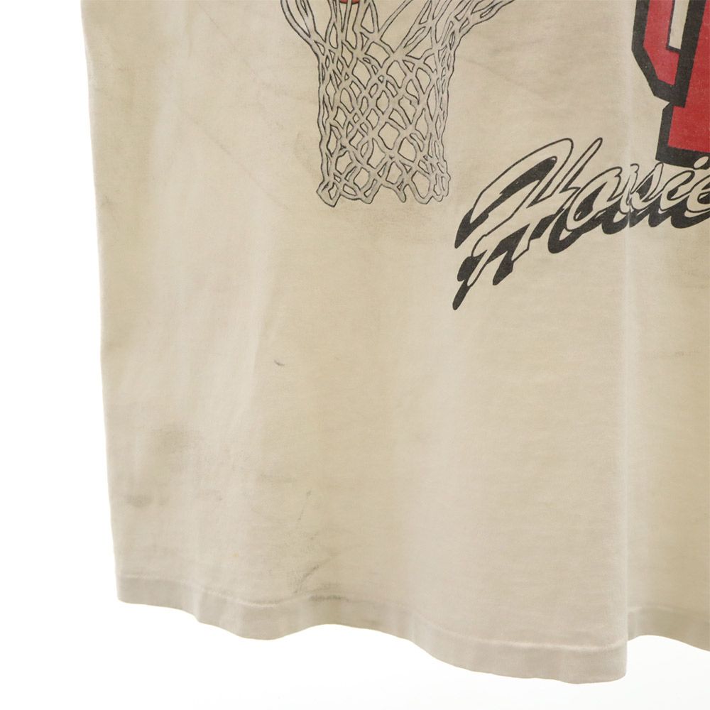 DELTA デルタ 90s USA製 オールド 半袖 Tシャツ L ホワイト系 メンズ