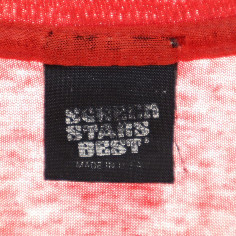 SCREEN STARS BEST スクリーンスターズベスト 90s USA製 オールド 半袖 Tシャツ レッド系 メンズ