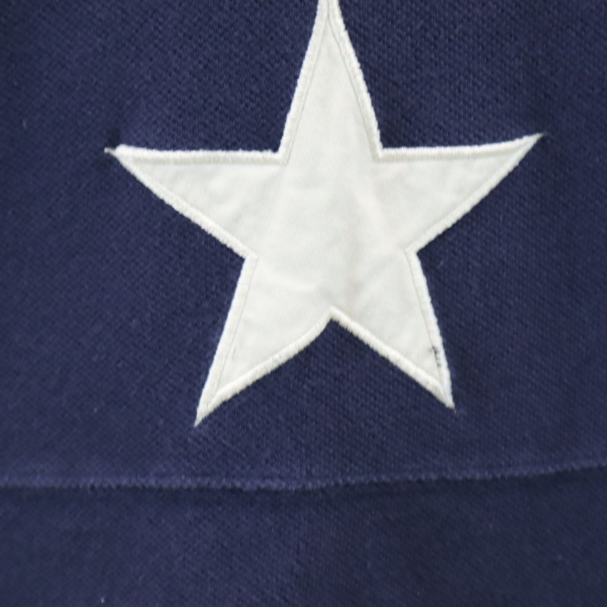 TOMMY HILFIGER トミーヒルフィガー 90s オールド フラッグタグ 半袖 バック刺繍 ポロシャツ L ネイビー系 鹿の子 メンズ