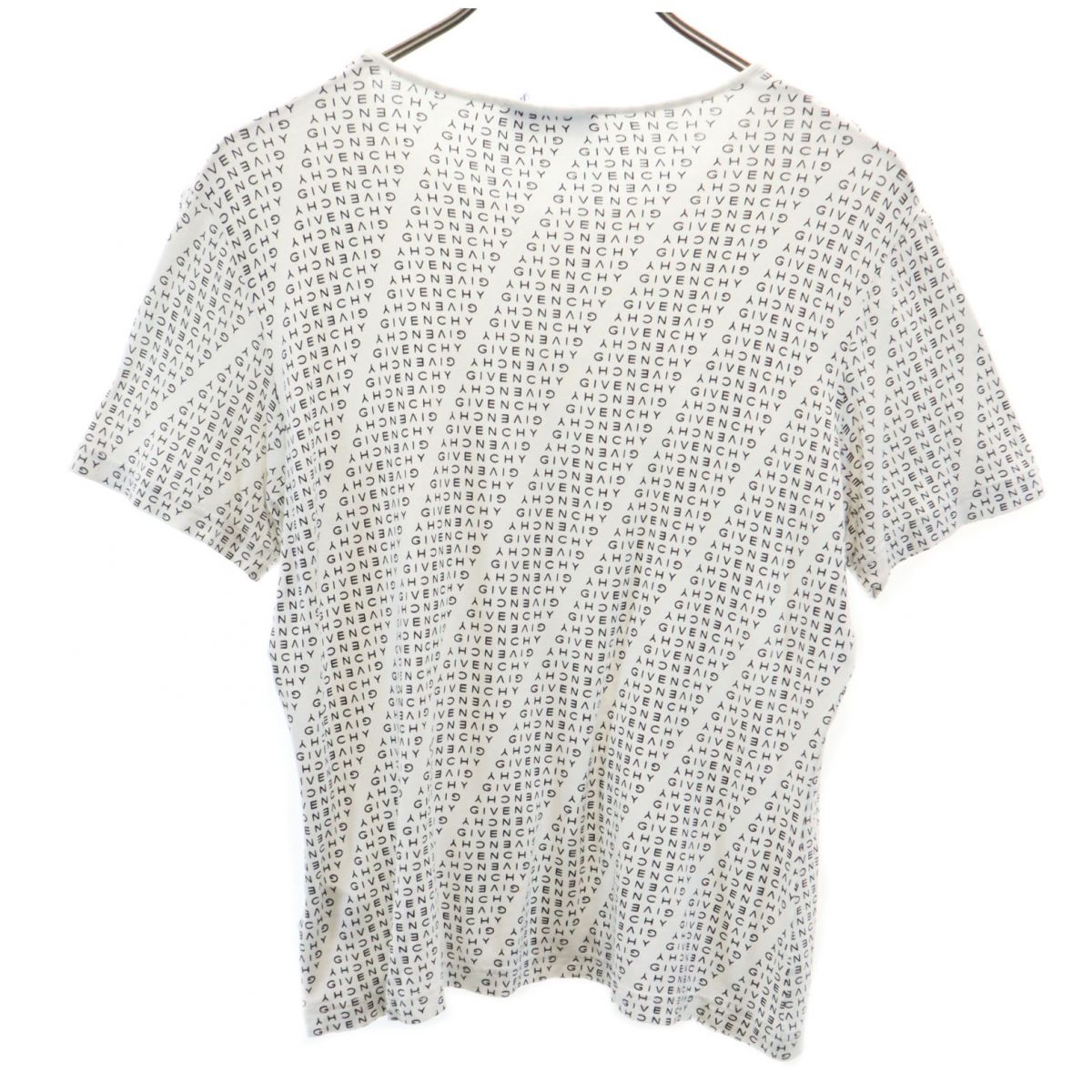 GIVENCHY ジバンシィ 総柄 半袖 Tシャツ L ホワイト レディース
