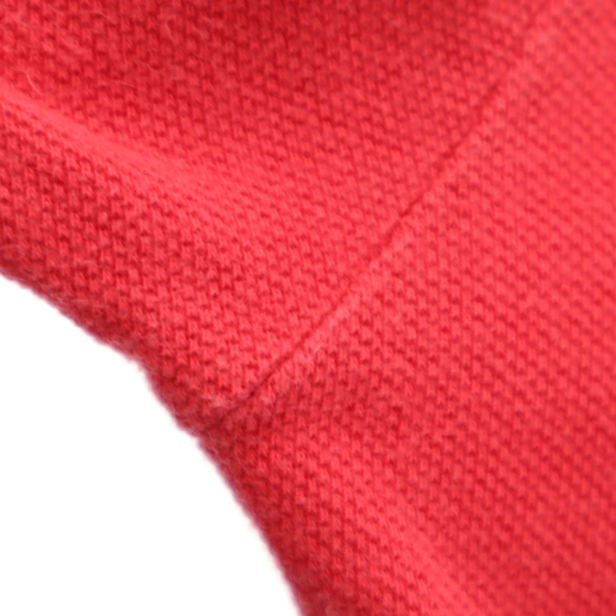 FRED PERRY フレッドペリー イギリス製 半袖 ポロシャツ 40 レッド 鹿の子 メンズ