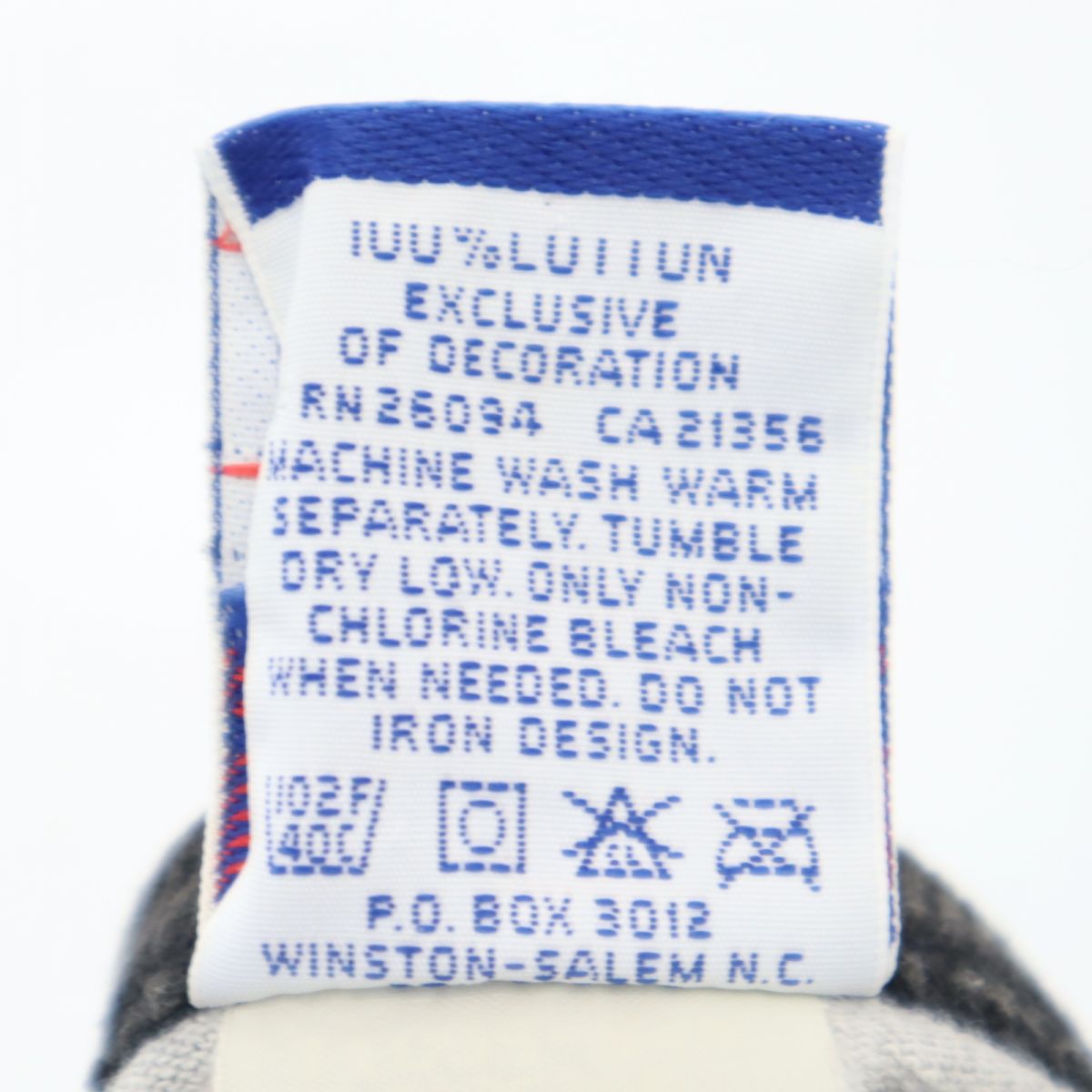 Champion チャンピオン 90s USA製 オールド プリント 半袖 Tシャツ M グレー メンズ